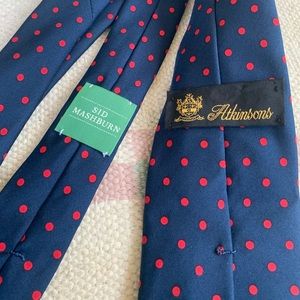 Atkinson’s Irish Silk Polka Tie